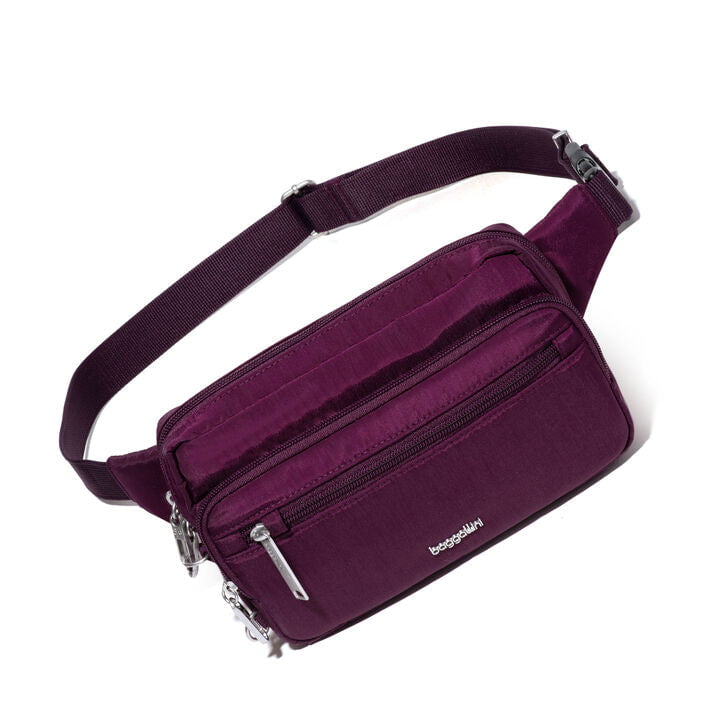 Baggallini Securtex Anti-Theft Belt Bag Sling