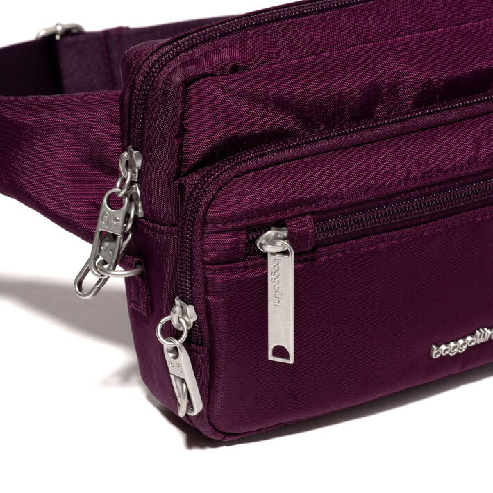 Baggallini Securtex Anti-Theft Belt Bag Sling