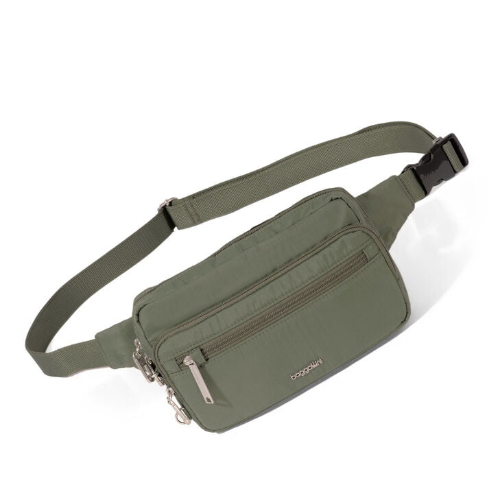 Baggallini Securtex Anti-Theft Belt Bag Sling