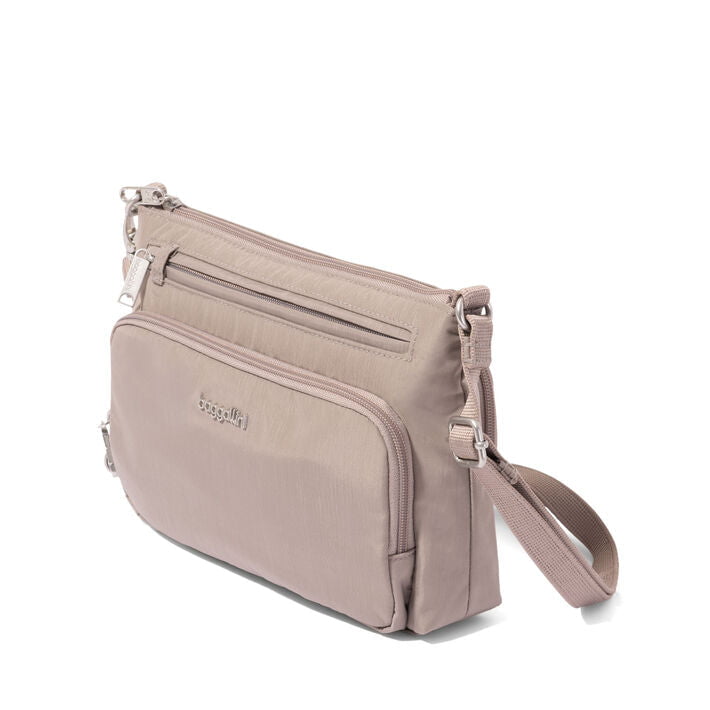Baggallini Securtex Anti-Theft Keepsake Crossbody Bag