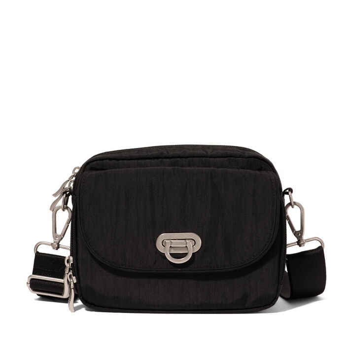 Baggallini Coastal Flip Lock Camera Bag Crossbody
