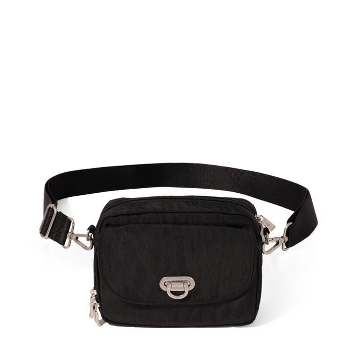Baggallini Coastal Flip Lock Camera Bag Crossbody
