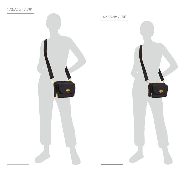 Baggallini Coastal Flip Lock Camera Bag Crossbody