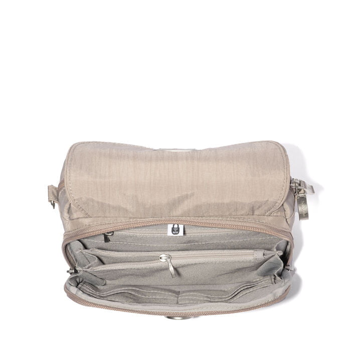 Baggallini Coastal Flip Lock Camera Bag Crossbody