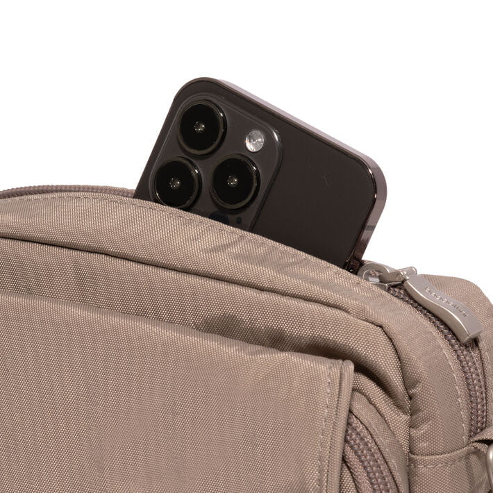 Baggallini Coastal Flip Lock Camera Bag Crossbody