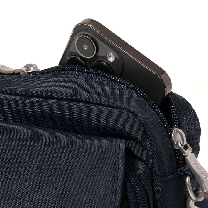 Baggallini Coastal Flip Lock Camera Bag Crossbody
