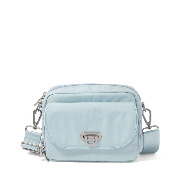 Baggallini Coastal Flip Lock Camera Bag Crossbody
