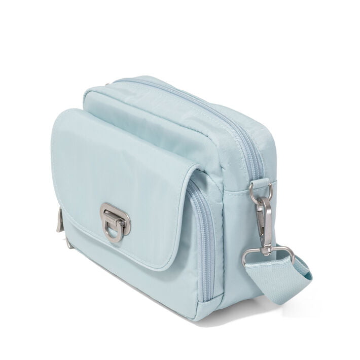 Baggallini Coastal Flip Lock Camera Bag Crossbody