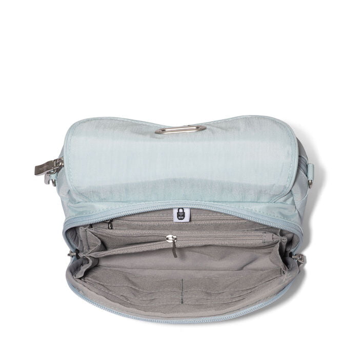 Baggallini Coastal Flip Lock Camera Bag Crossbody