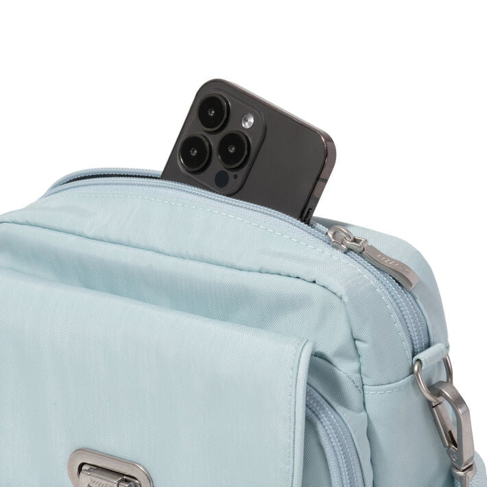 Baggallini Coastal Flip Lock Camera Bag Crossbody