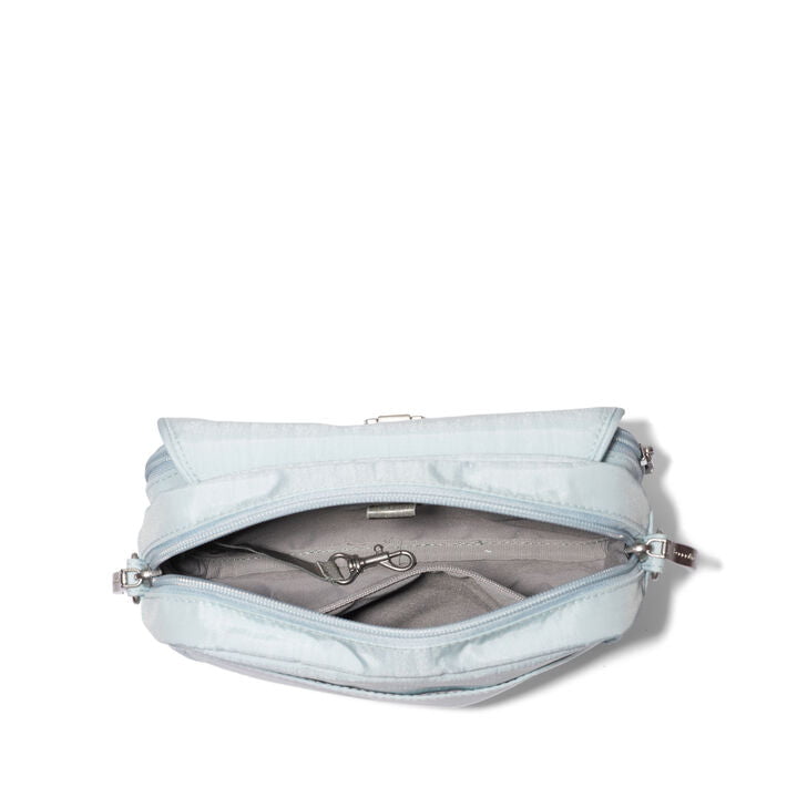 Baggallini Coastal Flip Lock Camera Bag Crossbody