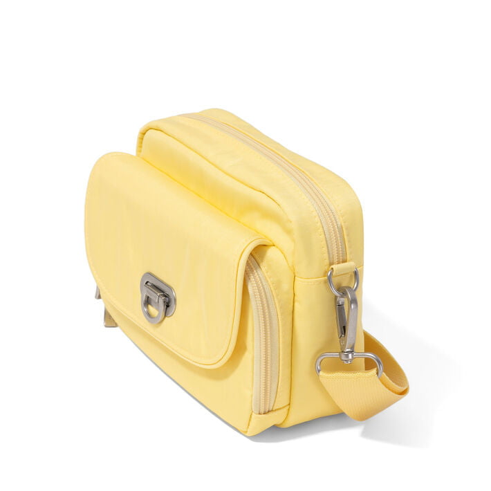 Baggallini Coastal Flip Lock Camera Bag Crossbody