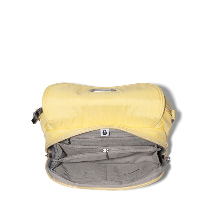 Baggallini Coastal Flip Lock Camera Bag Crossbody