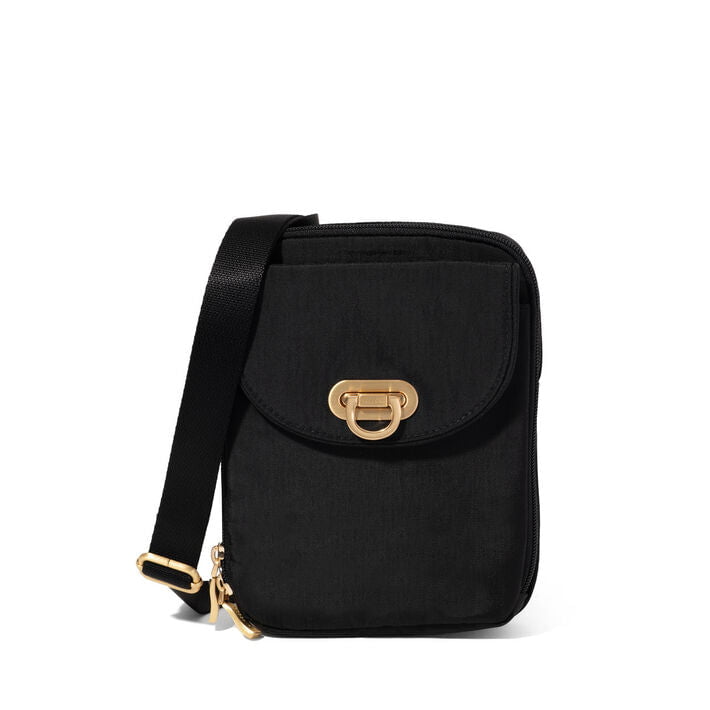 Baggallini Coastal Flip Lock Venture Crossbody