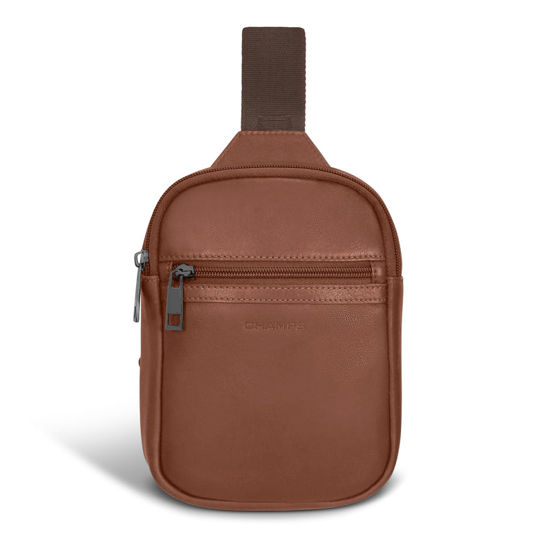 Champs Onyx Leather Holster Cross-Body Bag