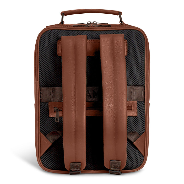 Champs Onyx Leather Compact Backpack