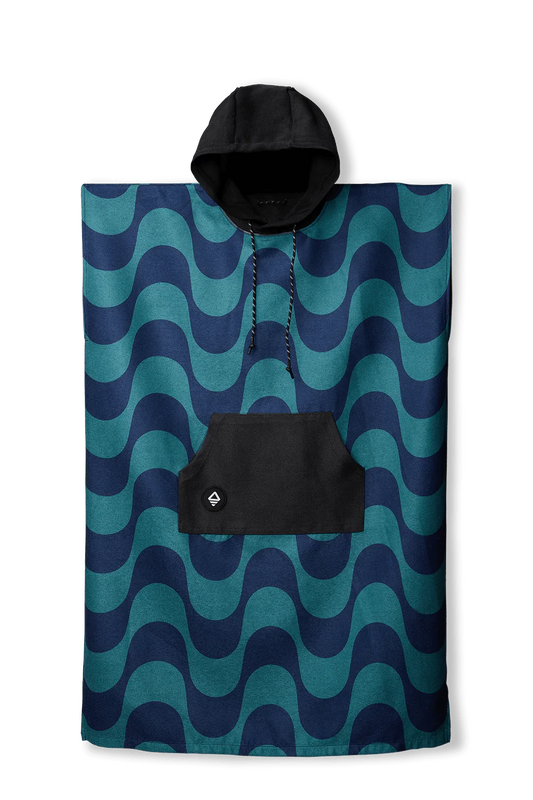 Nomadix Changing Poncho - Copacabana Navy Teal