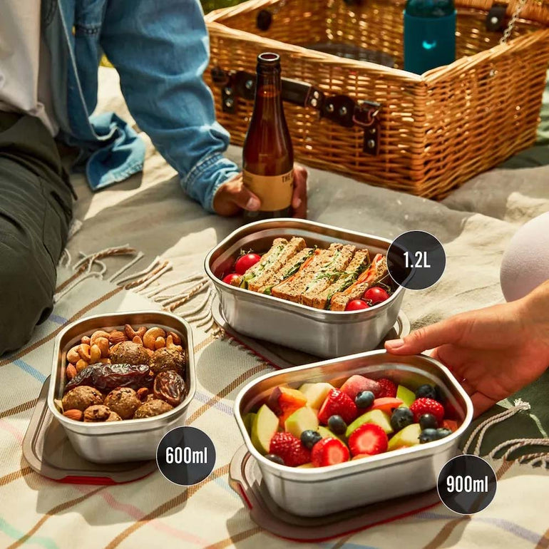 Black + Blum Food Box Set 3-Piece - S/S/S