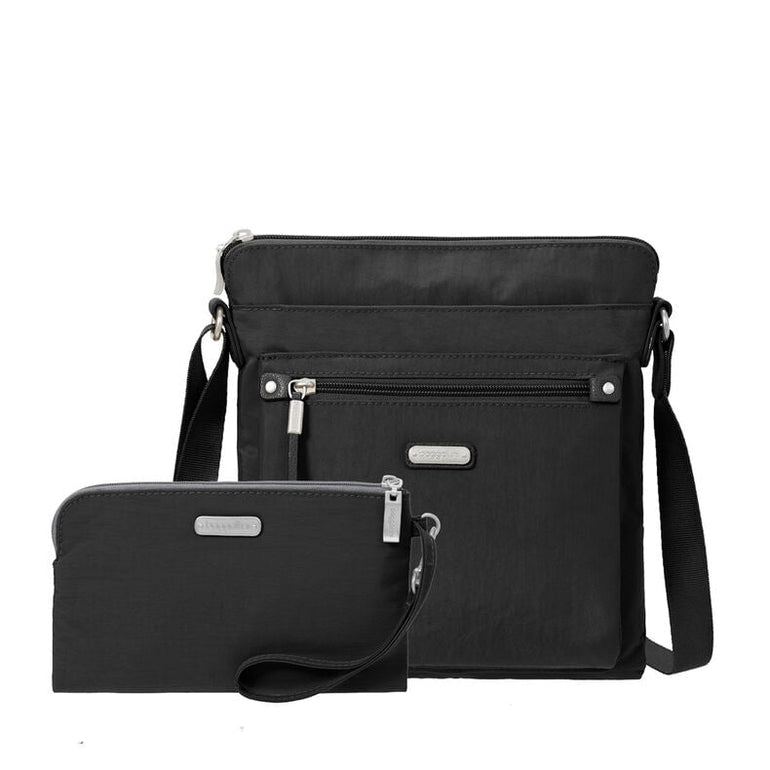 Baggallini Go Bagg With RFID Phone Wristlet - Black