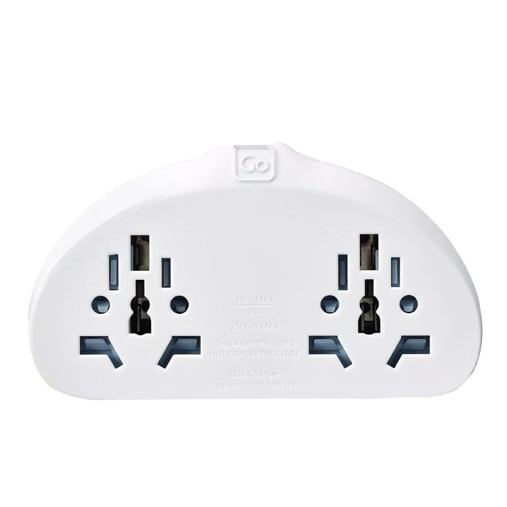 Go Travel World-AUS/China Adaptor Duo + USB