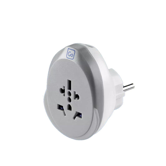 Go Travel World - EU USB-C Adaptor + (25W)