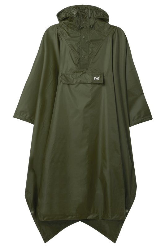 Mac In A Sac Packable Waterproof Unisex Poncho - Khaki