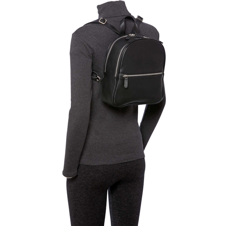 Mancini Pebbled Audrey Backpack