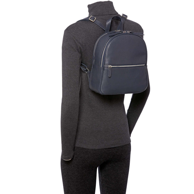 Mancini Pebbled Audrey Backpack