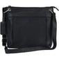 Mancini Pebbled Trish Crossbody Handbag with Organizer