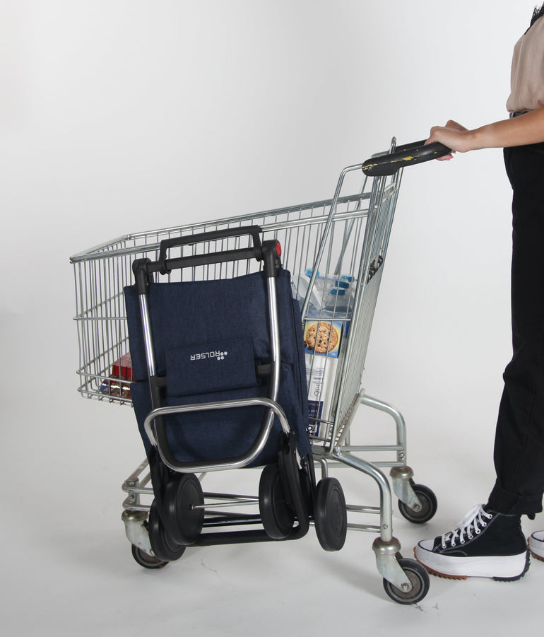 Rolser I-Max MF 4 Wheel 2 Swiveling Foldable Shopping Trolley