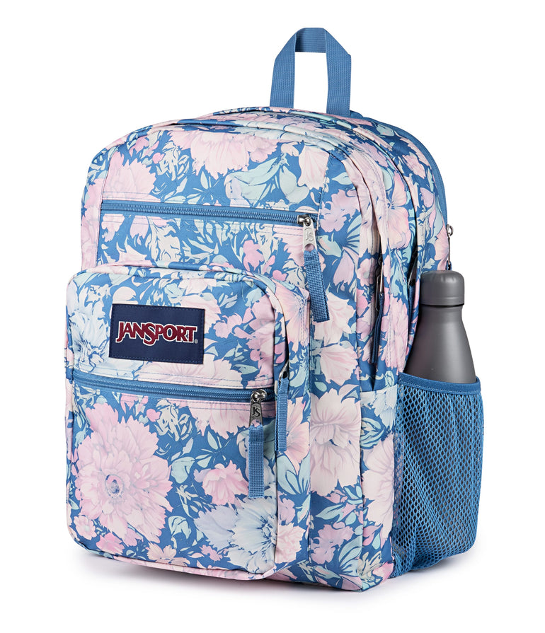 JanSport Big Student Backpack - Faded Tapestry Elemental Blue