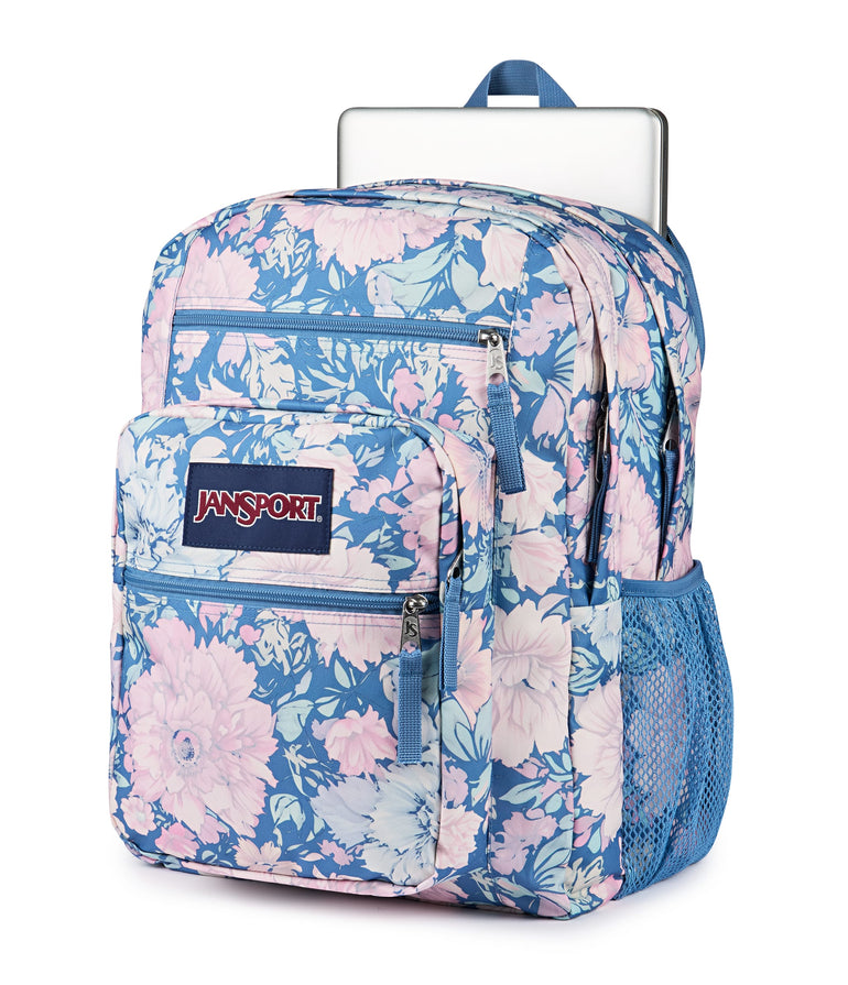 JanSport Big Student Backpack - Faded Tapestry Elemental Blue