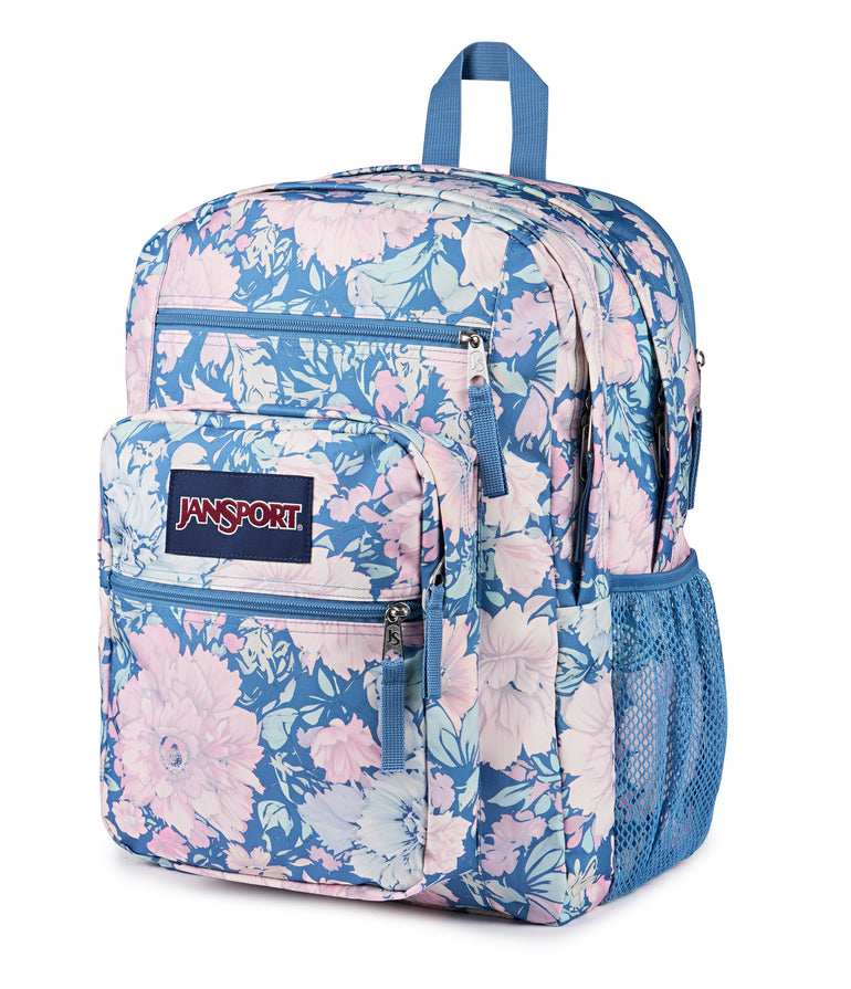 JanSport Big Student Backpack - Faded Tapestry Elemental Blue