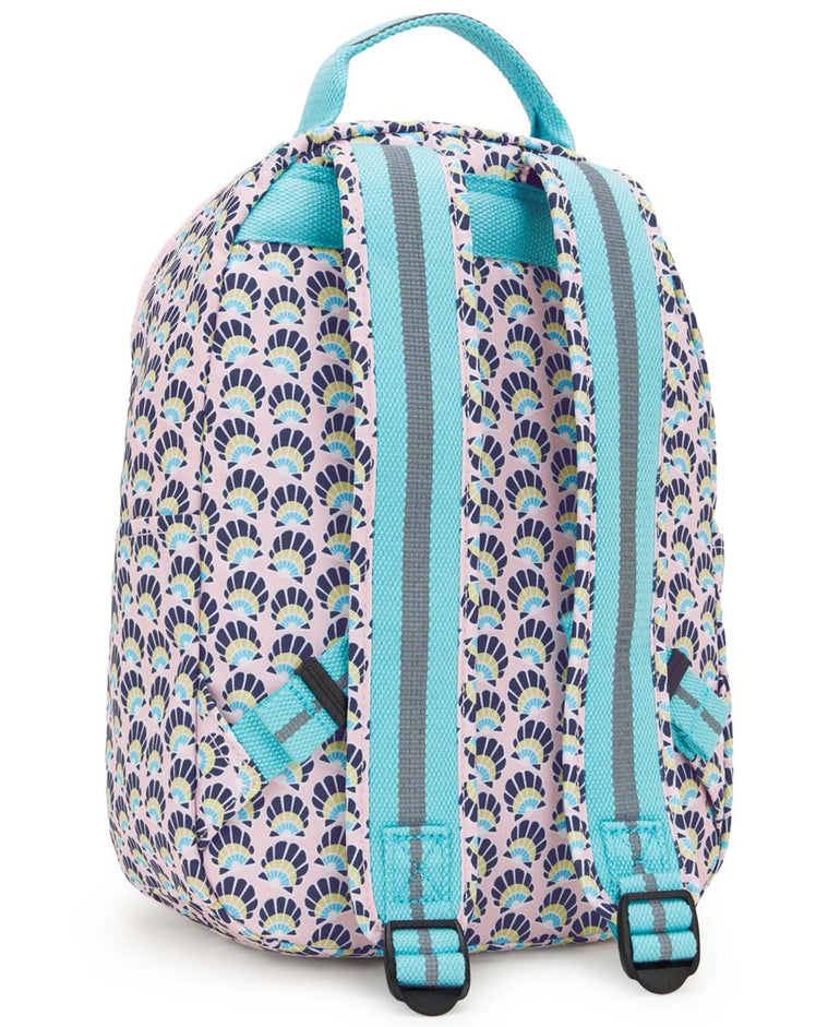 Kipling Seoul Small Printed Tablet Backpack - Geo Shell
