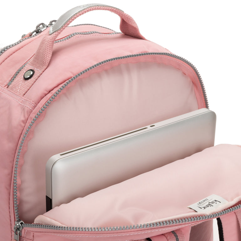 Kipling Seoul Extra Large 17" Laptop Backpack - Bridal Rose