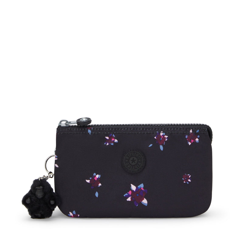 Kipling Creativity Large Printed Pouch - Night Flower