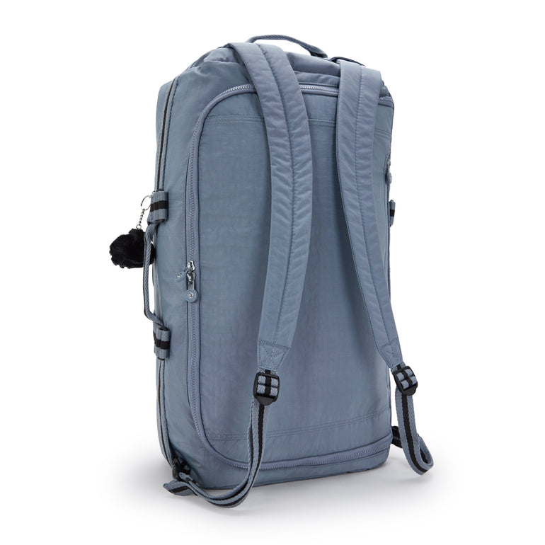 Kipling Jonis Medium Laptop Duffle Backpack - Blue Stone