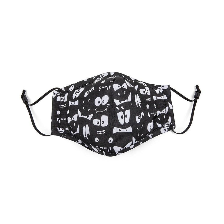 BondStreet Non-Medical Reusable Masks + Filter - Fun Face Print