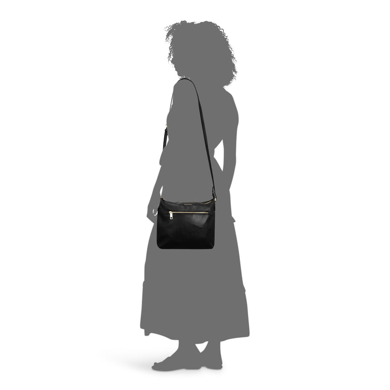 Champs Gala Leather Cross-Body Bag