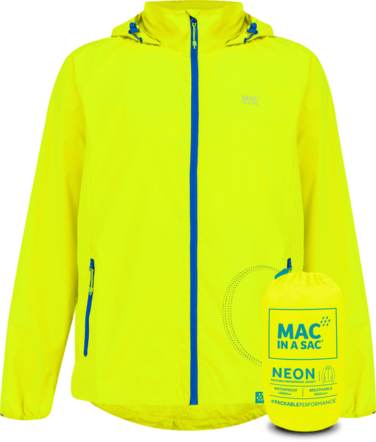 Mac In A Sac NEON 2 Jacket - Neon Yellow
