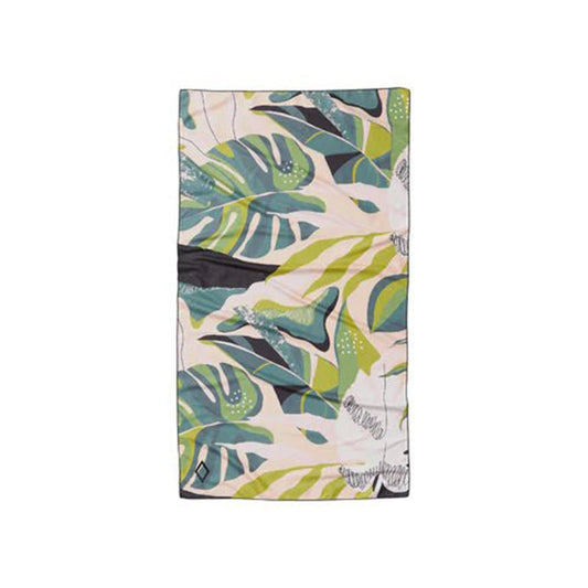 Nomadix Ultralight Towel - Monstera Green Pink