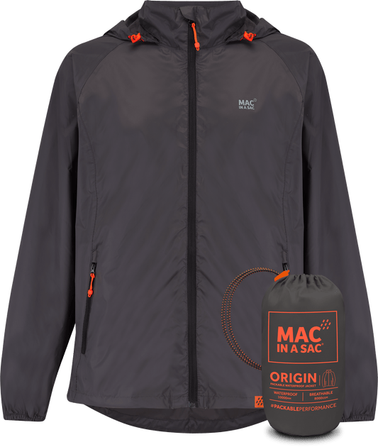 Mac In A Sac ORIGIN 2 Jacket - Charcoal