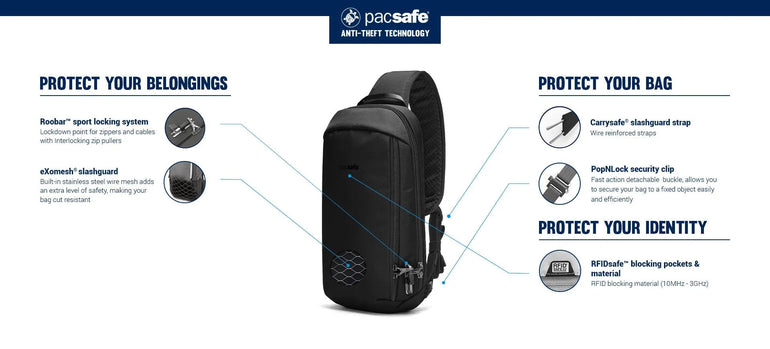 Pacsafe Vibe 325 Anti-Theft Sling Pack