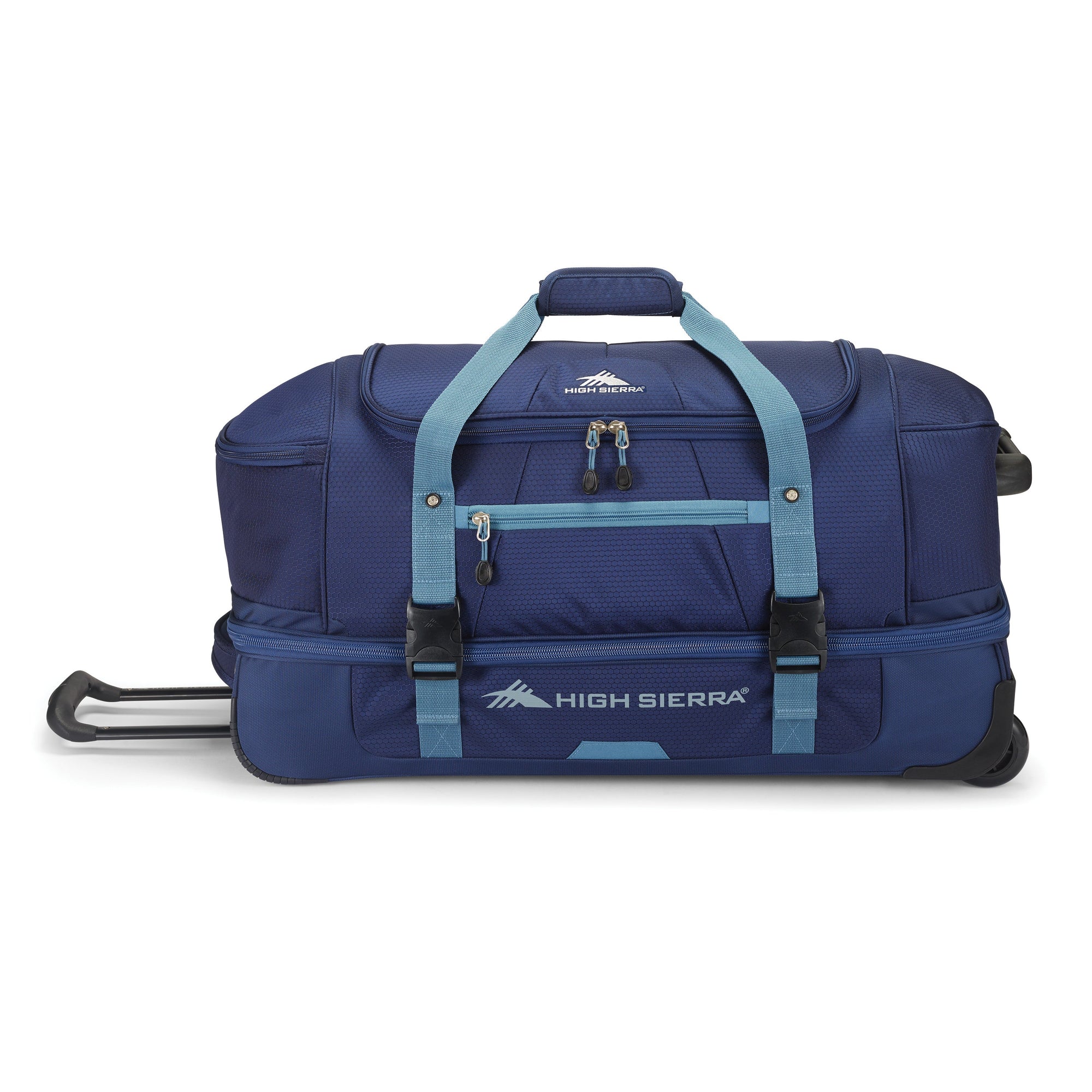 High Sierra Fairlead Collection 28" Drop Bottom Duffle - True Navy/Graphite Blue