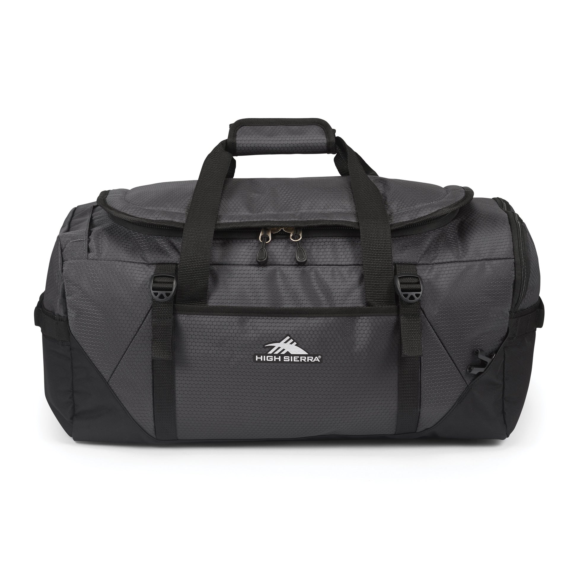 High Sierra Fairlead Collection Convertible Duffle - Mercury Black