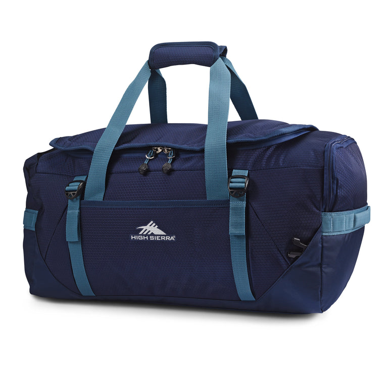 High Sierra Fairlead Collection Convertible Duffle - True Navy / Graphite Blue