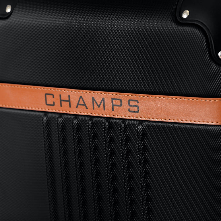 Champs Vintage Expandable 2-Piece Luggage Set (Carry-On & Large)