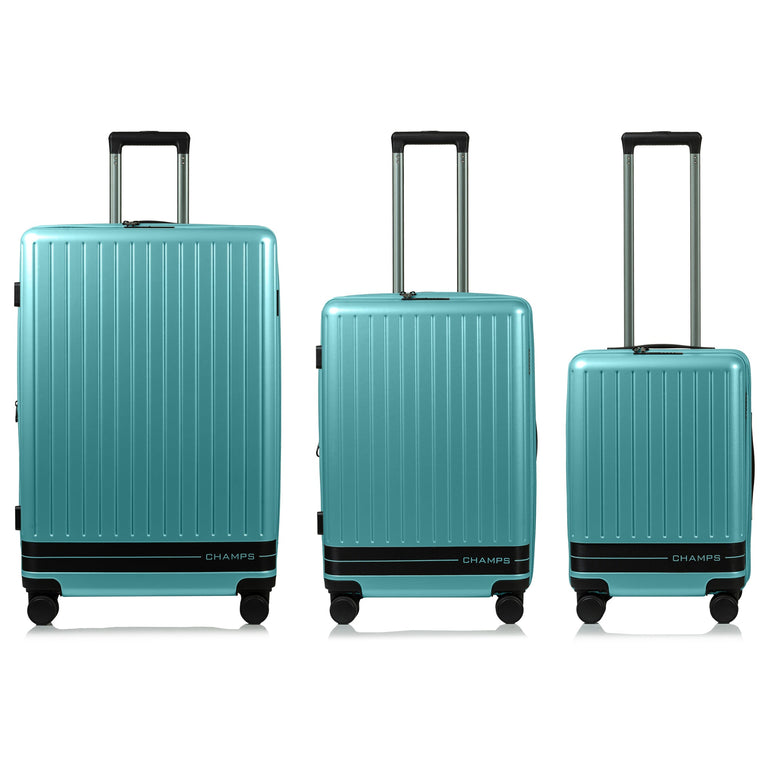 Champs Fresh II Expandable 3-Piece Luggage Set