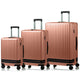 Champs Fresh II Expandable 3-Piece Luggage Set