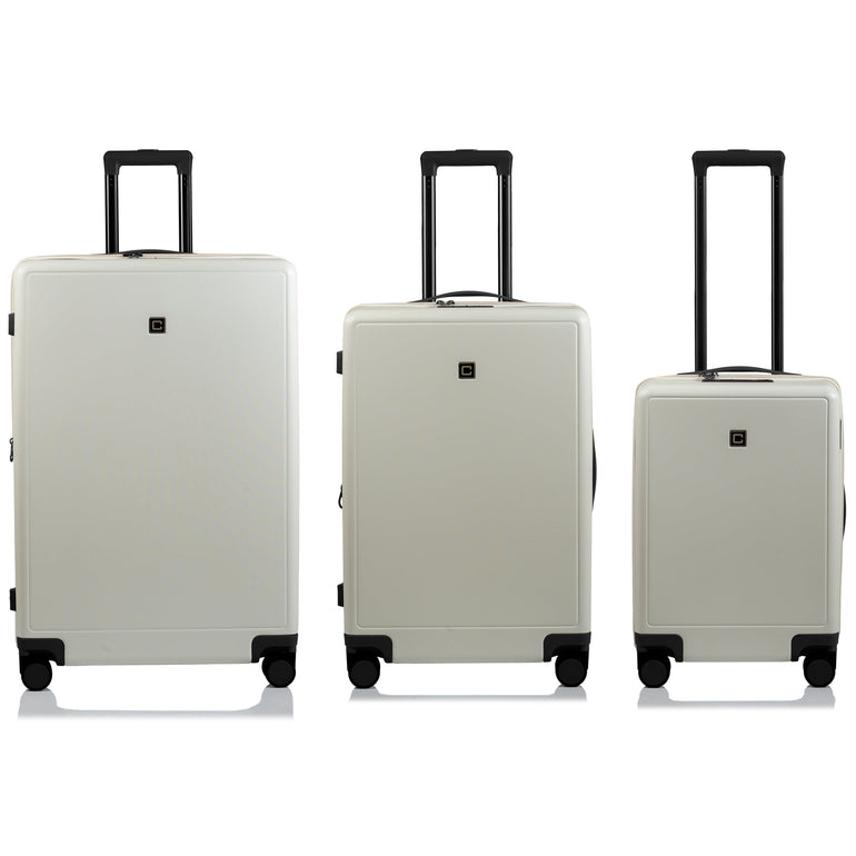 Champs Vintage Muse Expandable 3-Piece Luggage Set